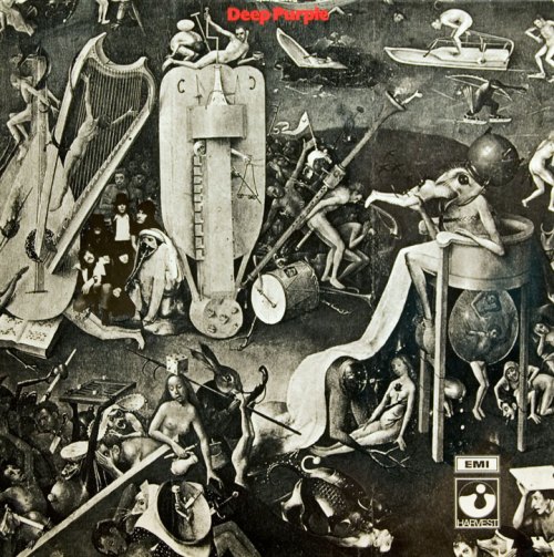 1969 Deep Purple album art