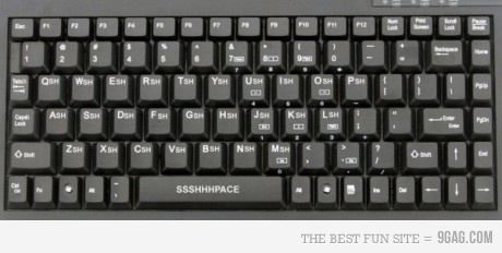 Sean Connery's keyboard