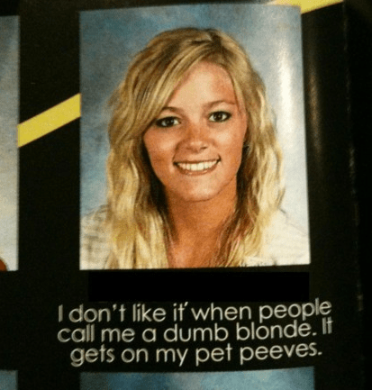 Funny yearbook quotes