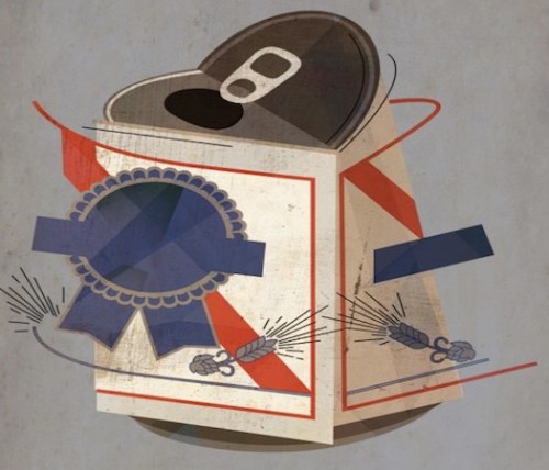 Cubism-Inspired Beer Prints