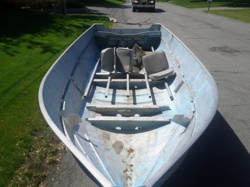 boat refinishing project 