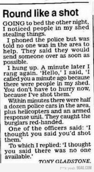 How to get a faster police response time