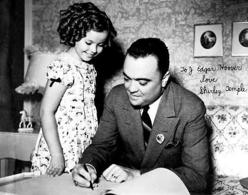 J. Edgar Hoover gave Shirley Temple a fountain pen that emitted tear gas