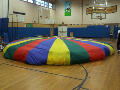 When the gym teacher broke this out, all the kids came unglued. 