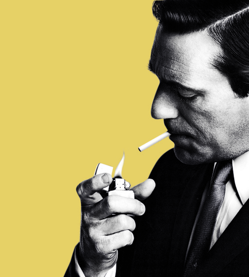 how many cigarettes does don draper smoke Don Draper on the topic of cigarettes