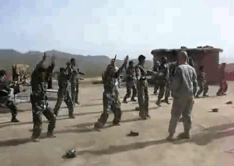 Afghan Military training