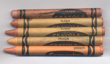 Crayola flesh crayon