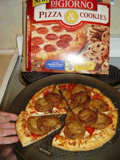 DiGiorno "Pizza and Cookies" meal kit