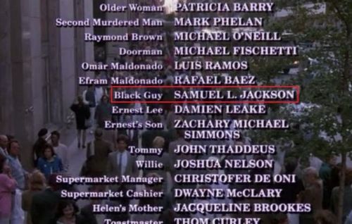 Samuel L. Jackson's role in the 1989 movie 'Sea of Love'