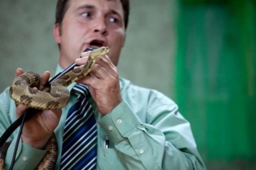 Snake handling_ A fading tradition