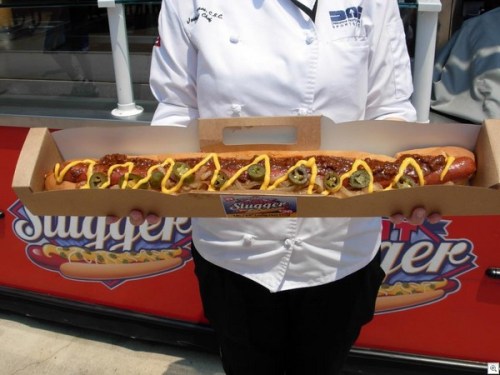 2-foot hot dog