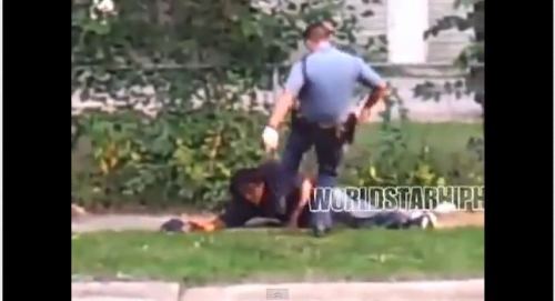 Video shows St. Paul cop kicking man in the throat