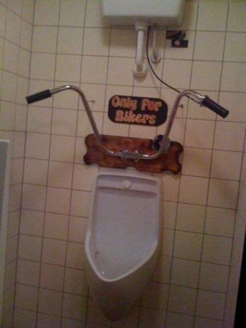 Biker Urinal