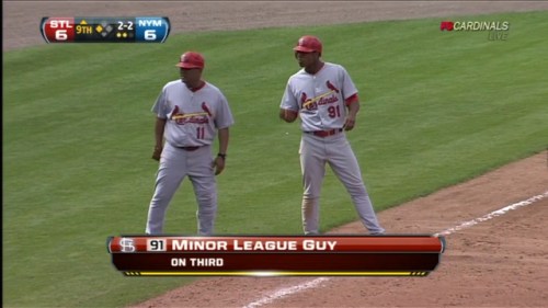 Minor League Guy On Third