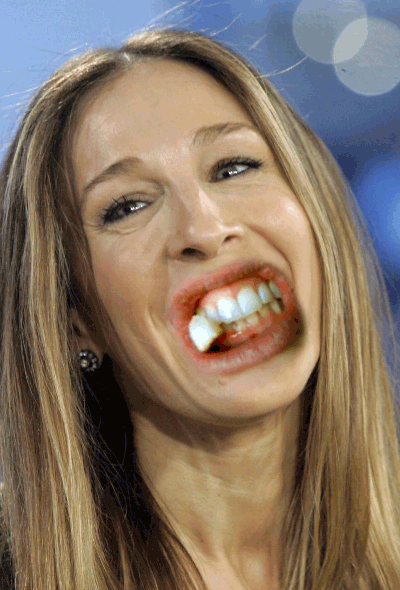 Every time I look at Sarah Jessica Parker