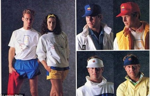 Apple clothing, 1986