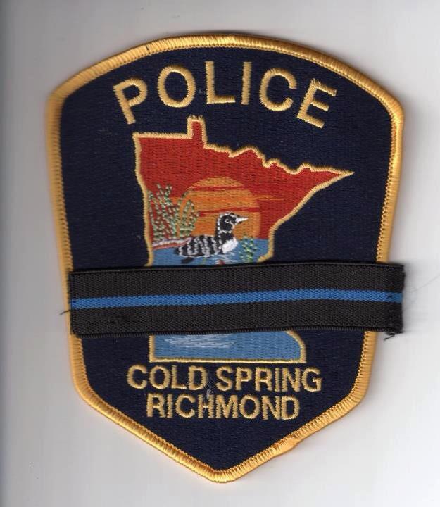Cold Spring Minn police patch