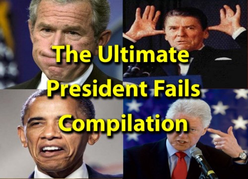 THE ULTIMATE PRESIDENT FAILS COMPILATION