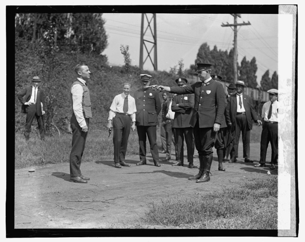 Testing Bulletproof Vest, 1923