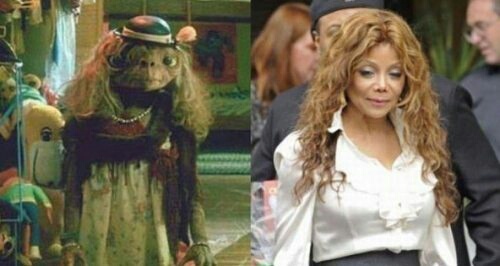 LaToya Jackson is basically E.T.