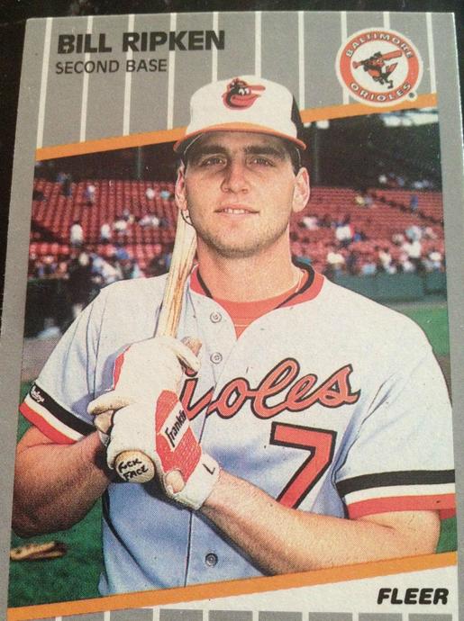 The Billy Ripken "F%^& Face" card.