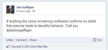 Jim Gaffigan on Lance Armstrong