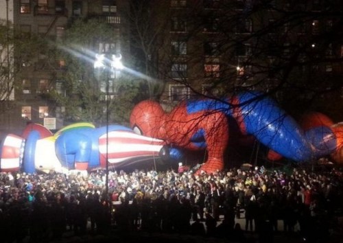 spiderman-weird-parade