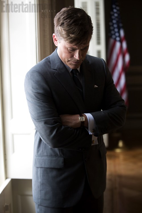  Rob Lowe as JFK 