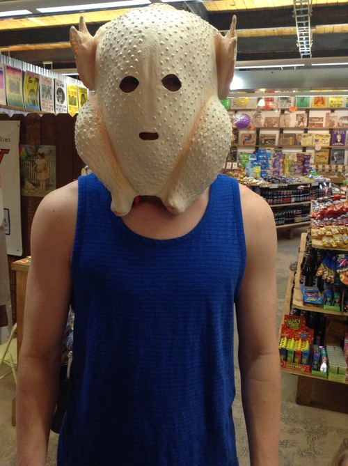 Halloween Chicken Mask