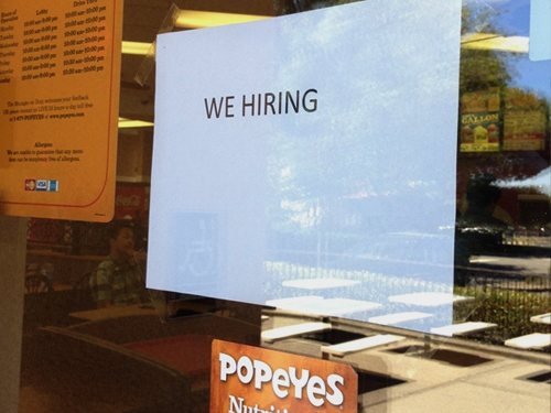 HR at Popeyes