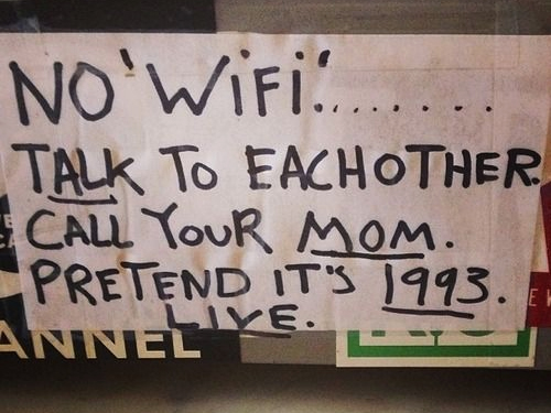 no wifi