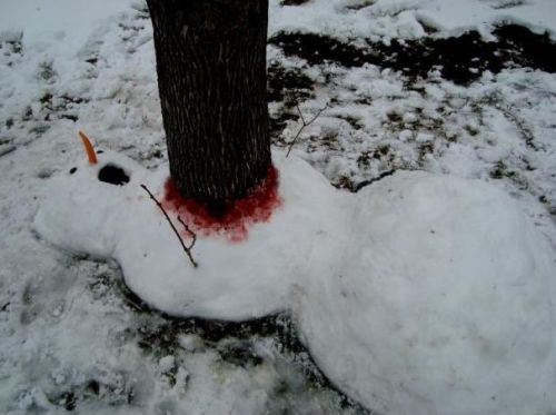 Snowman Death