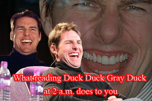 tom cruise laughing duck