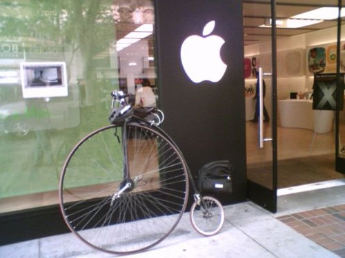 hipster bike apple