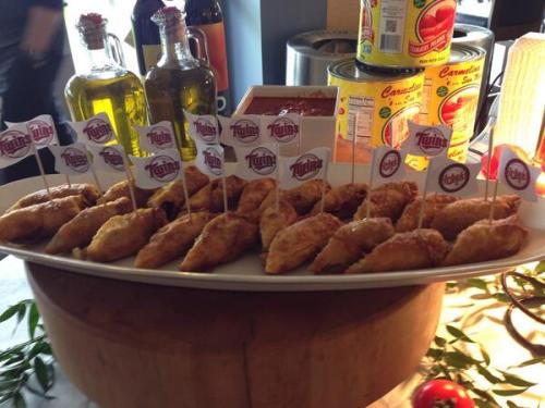 Valentini's Porketta Slugger dish at the State Fair. (Photo courtesy of the Minnesota Twins)