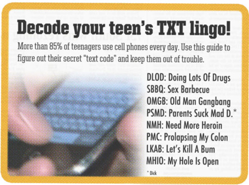 Decode your teen's texts