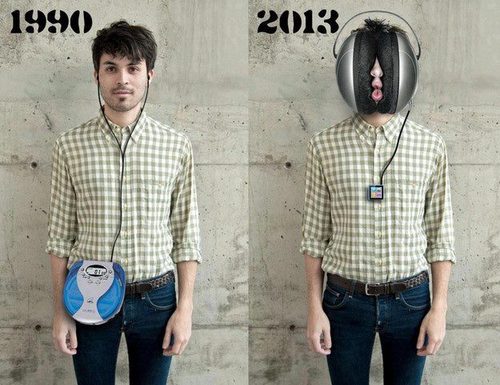 headphones evolution