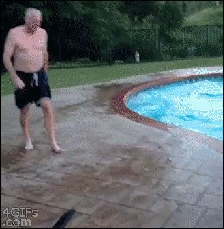 funny pool gif