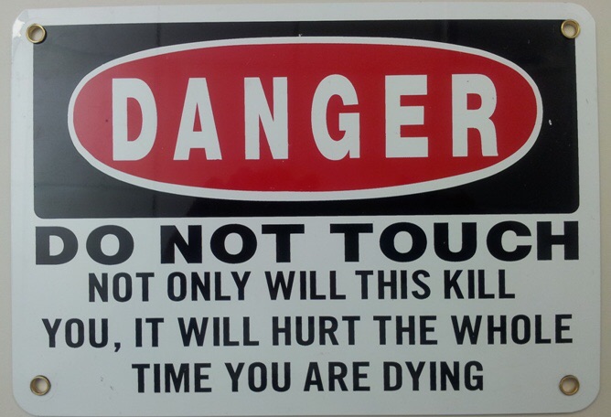 warning sign