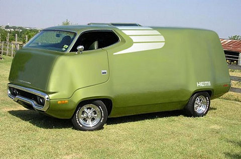 green van