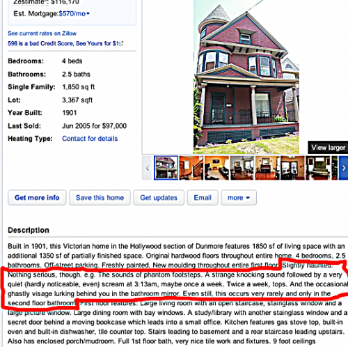 Haunted House For Rent