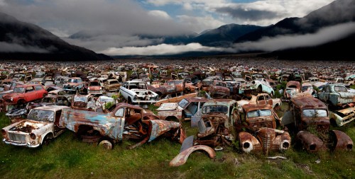  junkyard cars