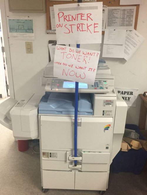 Printer Strike