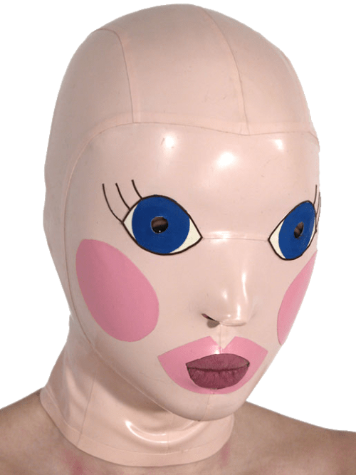 Blow Up Doll Halloween Mask