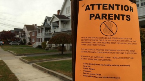 attention parents Halloween