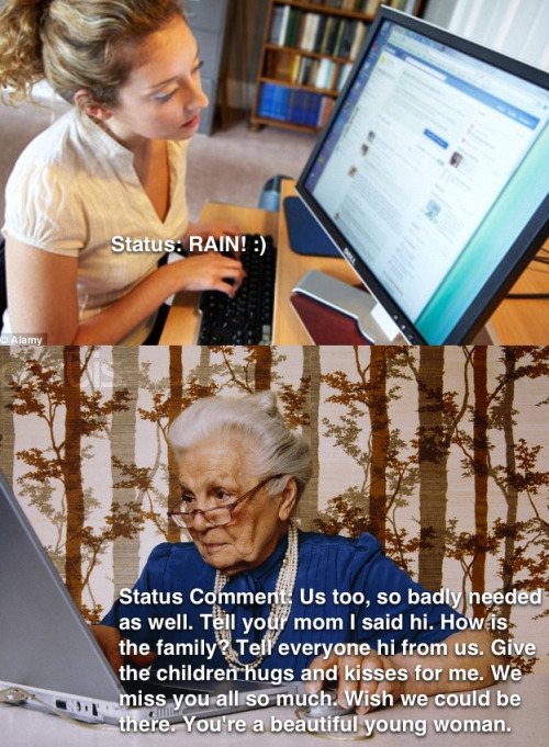 Status update true story