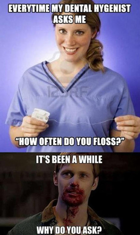 flossing