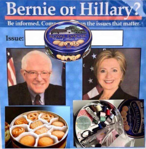 Bernie or Hillary