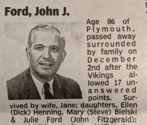 john ford obit