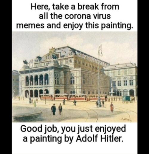 hitler meme covid
